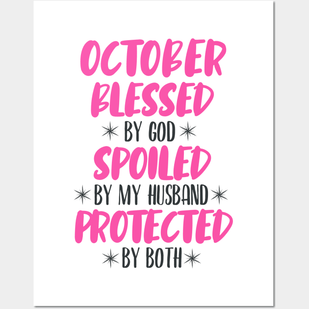 October Blessed Wall Art by PHDesigner